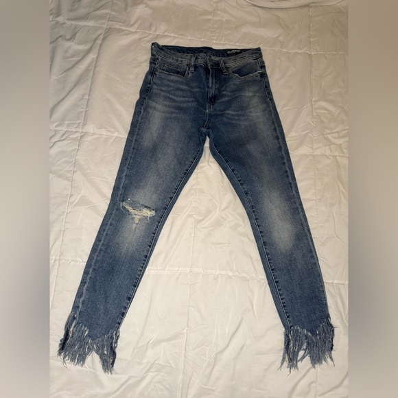BlankNYC Women's Blue Distressed Jeans Size 28. #25 - Picture 2 of 11